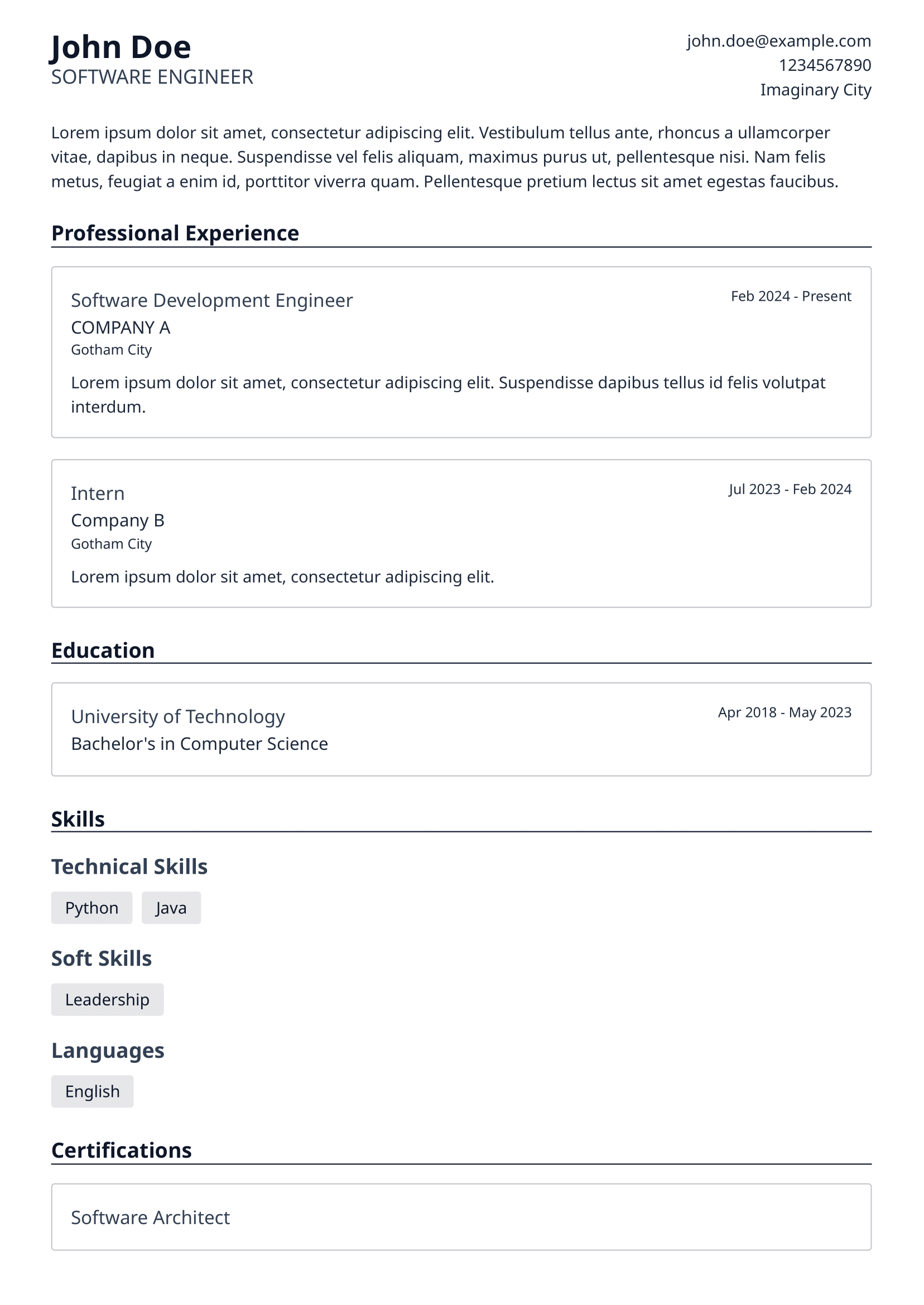Engineering Professional preview
